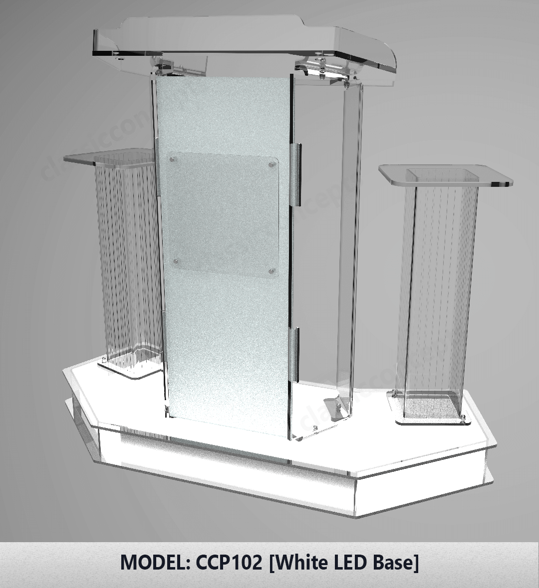 CCP102 Podium White LED Base